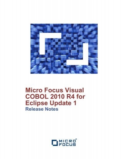 Micro Focus Cobol Manual